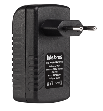 Injetor PoE Passivo Fast Ethernet Intelbras 4805 PF