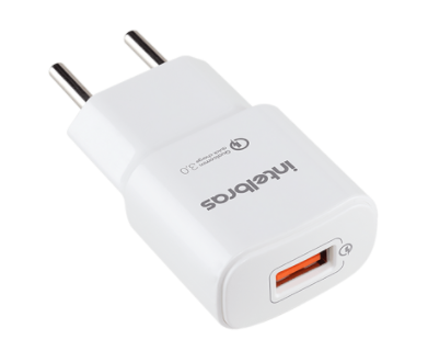 Carregador USB Intelbras EC1 Quick Branco