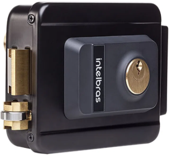 Fechadura Elétrica Intelbras FX 2000 Preta