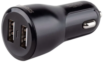 Carregador Veicular Universal USB 2 Portas Intelbras ECV 2 FAST