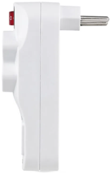 Adaptador 2 Tomadas e 2 USB EAC 1002 Intelbras