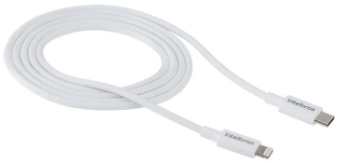 Cabo USB C - Lightning Branco PVC 1,2m Intelbras EUCL 12PB