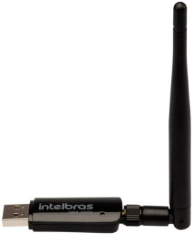 Adaptador USB Wi-Fi Antena Externa Intelbras IWA 3001