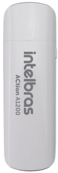 Adaptador USB Wi-Fi Intelbras Action A 1200