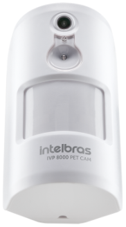 Sensor de Movimento Infravermelho Sem Fio com Câmera Intelbras IVP 8000 PET CAM