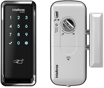 Fechadura Digital Sobrepor FD 2000 Intelbras