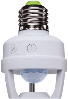 Sensor de Presença Soquete-Bocal ESP 360 S Intelbras