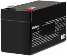 Bateria chumbo-ácido 12 V Intelbras XB 1212