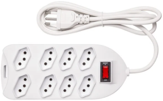 Protetor Eletrônico 8 Tomadas EPE 1008+ BR Intelbras
