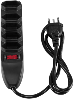 Protetor Eletrônico 5 Tomadas EPE 1005 Preto Intelbras