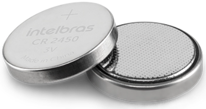 Bateria Botão de Lítio 3 V Intelbras CR 2450