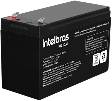 Bateria chumbo-ácido 12 V Intelbras XB 12AL