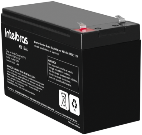 Bateria chumbo-ácido 12 V Intelbras XB 12AL