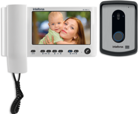 Video Porteiro Intelbras IV 7010 HS Branco