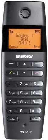 Ramal IP Sem Fio Central Intelbras TS 60 IP