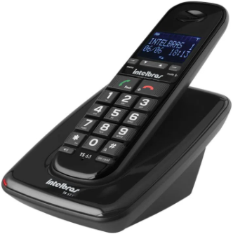 Telefone Sem Fio Intelbras TS 63 V Preto