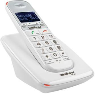 Telefone Sem Fio Intelbras TS 63 V Branco