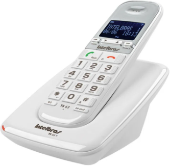 Telefone Sem Fio Intelbras TS 63 V Branco