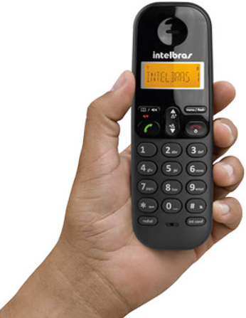 Telefone Sem Fio Intelbras TS 3110 Preto