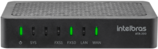 Adaptador IP para Telefones Analógicos Intelbras ATA 200