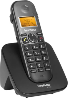 Telefone Sem Fio com Ramal Externo TIS 5010 Intelbras