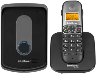 Telefone Sem Fio com Ramal Externo TIS 5010 Intelbras
