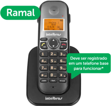 Ramal Sem Fio Intelbras TS 5121