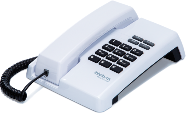 Telefone Branco Ártico Intelbras TC 50 Premium