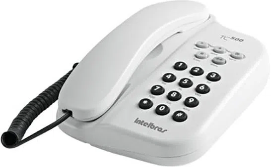 Telefone Sem Chave Intelbras TC 500 Branco