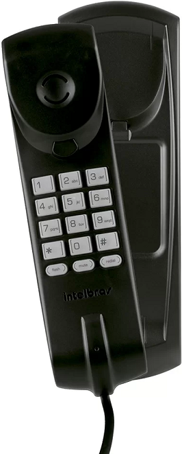 Telefone Gôndola Intelbras TC 20 Preto