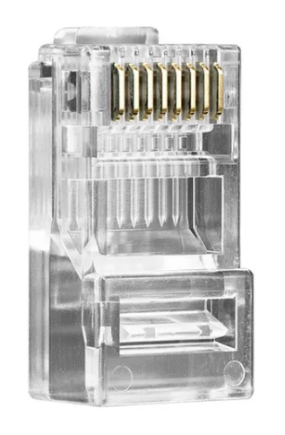 Conector RJ45 CAT6 Macho CONEX 1000 Intelbras - 50 Peças