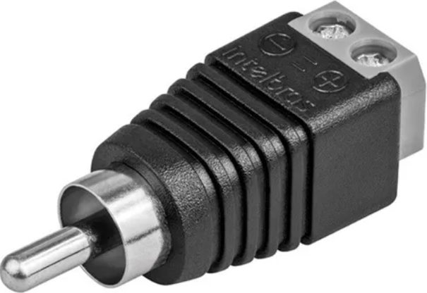 Conector RCA Conex 1000 Intelbras 10 Peças