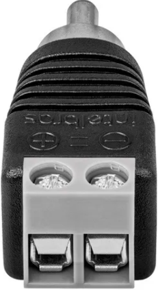 Conector RCA Conex 1000 Intelbras 10 Peças