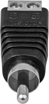 Conector RCA Conex 1000 Intelbras 10 Peças