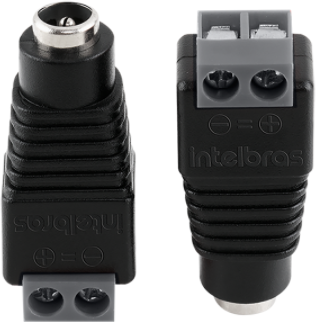 Conector P4 Fêmea Conex 1000 Intelbras Pacote 10 Peças
