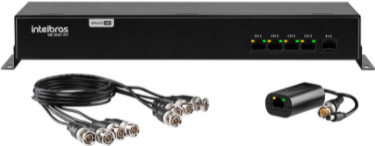 Power Balun 4 Canais Intelbras VB 3004 WP