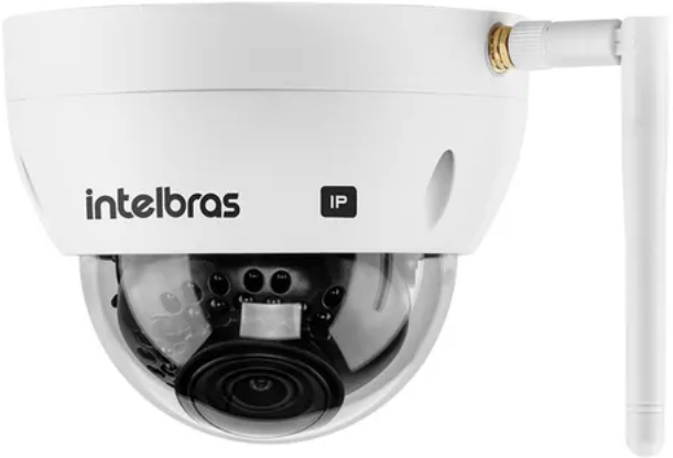 Câmera Dome IP Wi-Fi VIP 3430 D W SD Intelbras