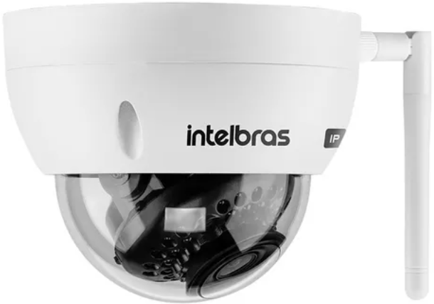 Câmera Dome IP Wi-Fi VIP 3430 D W SD Intelbras