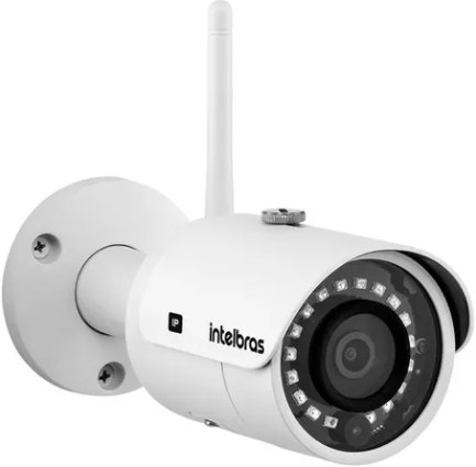 Câmera Bullet IP Wi-Fi VIP 3430 W SD Intelbras