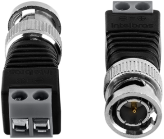 Conector BNC Borne Conex 1000 Intelbras Pacote 10 peças