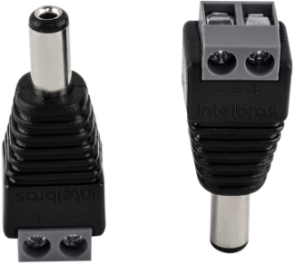 Conector P4 Macho Conex 1000 Intelbras Pacote 10 Peças