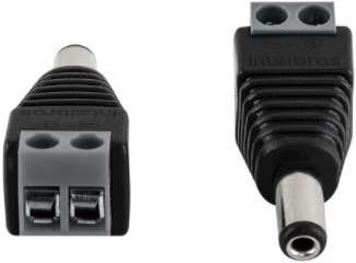 Conector P4 Macho Conex 1000 Intelbras Pacote 10 Peças