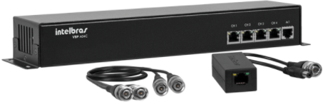 Power Balun 4 Canais Intelbras VBP A04C