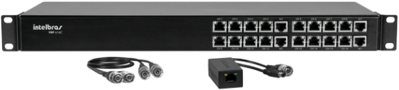 Power Balun 16 Canais Intelbras VBP A16C