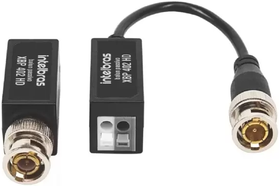 Balun Passivo Intelbras XBP 402 HD