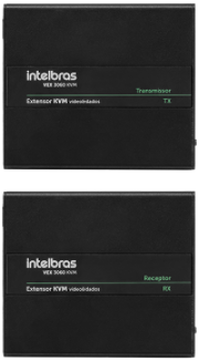 Extensor KVM Vídeo e Dados VEX 3060 KVM Intelbras