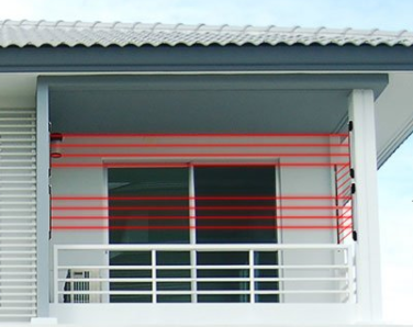 Sensor Barreira Infravermelho IVA 7100 OCTA Intelbras