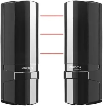 Sensor Barreira Infravermelho IVA 9100 TRI Intelbras