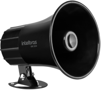 Sirene com Fio 9 a 15 VDC 120 dB SIR 3000 Intelbras