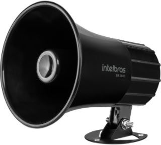 Sirene com Fio 9 a 15 VDC 120 dB SIR 3000 Intelbras